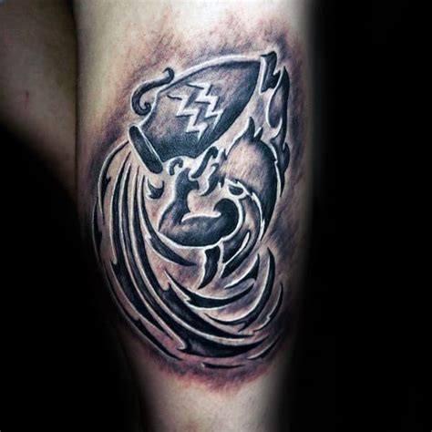 67 Awesome Aquarius Tattoos for Men